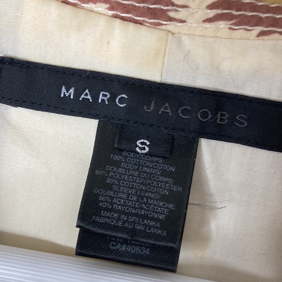 Marc by Marc jacobs cotton leopard print car coat S - Picture 2 of 7